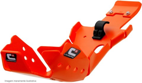 CROSSPRO OSŁONA SILNIKA I ŁĄCZNIKA WAHACZA (PRO-LINK) Z TWORZYWA DTC HARD ENDURO PASUJE DO: KTM SX-F / XC-F 250/300 '23-, HUSQVA