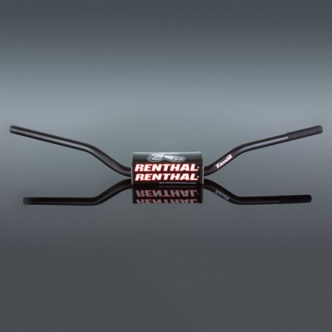 RENTHAL KIEROWNICA 1,1/8 CALA (28,6MM) MX FATBAR HANDLEBAR ORANGE MCGRATH / SHORT PADDED PADDED KOLOR POMARAŃCZOWY Z GĄBKĄ