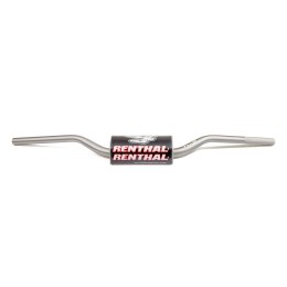 RENTHAL KIEROWNICA 1,1/8 CALA (28,6MM) MX FATBAR HANDLEBAR TANIUM YAMAHA YZ/YZF +7 KOLOR TYTAN Z GĄBKĄ