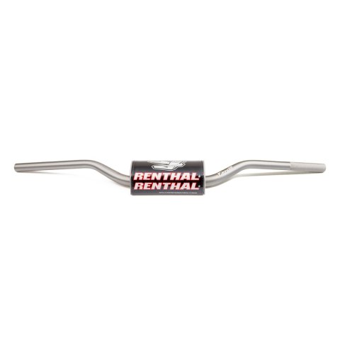 RENTHAL KIEROWNICA 1,1/8 CALA (28,6MM) MX FATBAR HANDLEBAR TANIUM YAMAHA YZ/YZF +7 KOLOR TYTAN Z GĄBKĄ