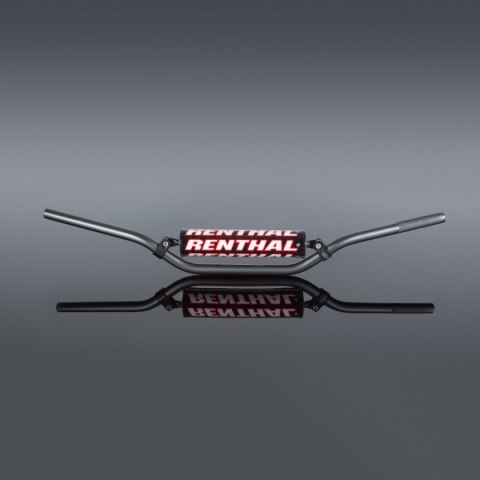 RENTHAL KIEROWNICA 7/8 CALA (22MM) MX HANDLEBAR GREY RC PADDED KOLOR SZARY GĄBKĄ