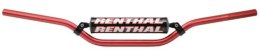 RENTHAL KIEROWNICA 7/8 CALA (22MM) MX HANDLEBAR RED REED / WINDHAM PADDED KOLOR CZERWONY Z GĄBKĄ