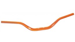 ACCEL KIEROWNICA ALUMINIOWA 28,6 MM TAPER MX MINI CROSS (50-85 CCM) WYSOKA (7075-T6) ERGAL KOLOR POMARAŃCZOWY (SZER. 732MM, WYS.