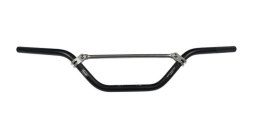 ACCEL KIEROWNICA ALUMINIOWA Z POPRZECZKĄ (22,2MM) ATV NISKA KOLOR CZARNY (SZER. 770MM, WYS. 130MM)