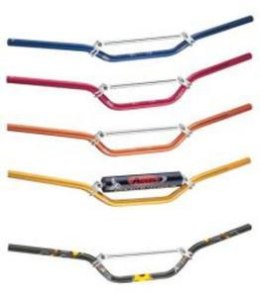 ACCEL KIEROWNICA ALUMINIOWA Z POPRZECZKĄ (22,2MM) ATV WYSOKA KOLOR CZERWONY (SZER. 770MM, WYS. 160MM)