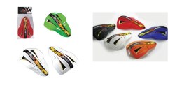 ACCEL ZAMIENNE LISTKI DO OSŁON RĄK (HANDBAR) ENDURO KOLOR BIAŁY (DO HGS 01,02,05,06,07) (KPL. 2 SZT.) - PROMOCJA