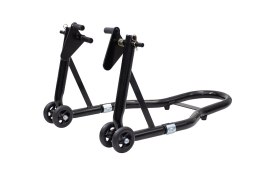 BIKETEC PRO PODNOŚNIK / STOJAK MOTOCYKLOWY POD PRZEDNIE KOŁO KOLOR CZARNY