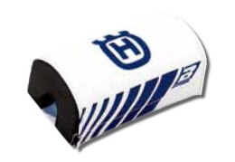 BLACKBIRD OSŁONA KIEROWNICY PRO TAPER (28MM) LOGO HUSQVARNA KOLOR BIAŁY