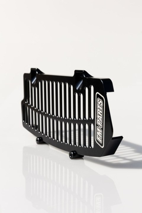 FM-PARTS OSŁONY CHŁODNICY (KRATKI) ALUMINIUM KTM/HUSQVARNA/GAS GAS '20-'25 TBI / TPI KOLOR CZARNY