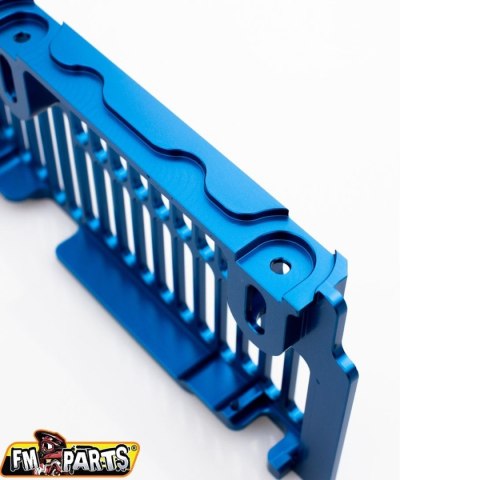 FM-PARTS OSŁONY CHŁODNICY (KRATKI) ALUMINIUM RIEJU MR '21-'23 KOLOR NIEBIESKI