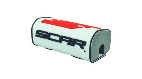 SCAR RACING GĄBKA NA KIEROWNICĘ FATBAR KOLOR BIAŁY
