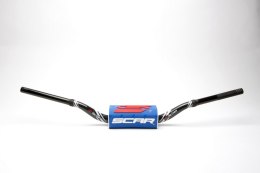 SCAR RACING KIEROWNICA 28,6MM MODEL VILLOPOTO/STEWART KOLOR CZARNY/BIAŁY GĄBKA KOLOR NIEBIESKI/BIAŁY/CZARNY