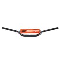 SCAR RACING KIEROWNICA Z POPRZECZKĄ 28,6MM MODEL RC BEND KOLOR CZARNY GĄBKA POMARAŃCZOWY/BIAŁY