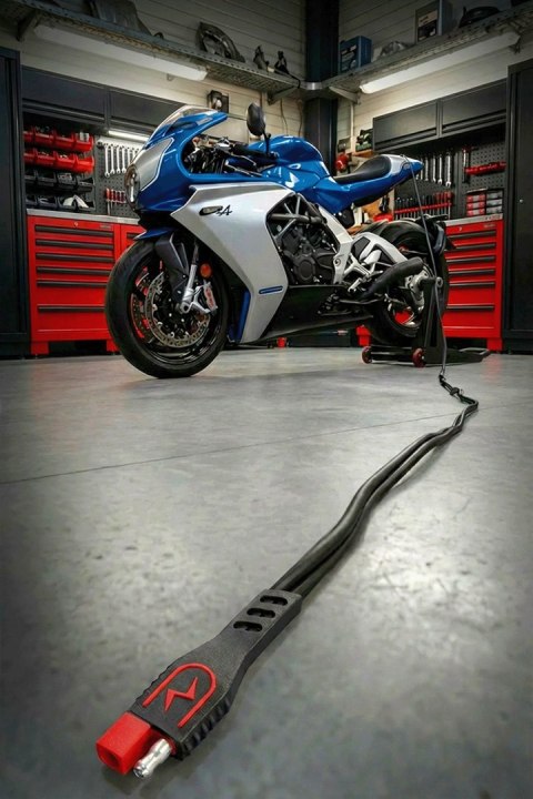 BS 2026/03 PRZEDŁUŻACZ DO ŁADOWAREK BS (460CM) WTYCZKA STANDARD SAE - PA04