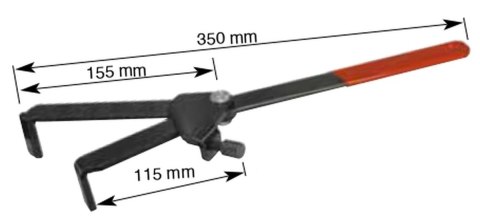 BUZZETTI NARZĘDZIE KLUCZ DO BLOKOWANIA MAGNETA , KOSZA SPRZĘGŁOWEGO REGULOWANY 69-125MM