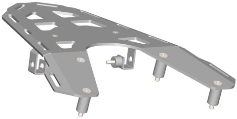 CROSSPRO WYPRZEDAŻ TYLNY BAGAŻNIK GASGAS ES 700 '22-'23 KOLOR CZARNY