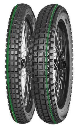 MITAS OPONA 120/100-18 ENDURO HYBRID SUPER LIGHT 68P TL/TT M+S (ZIELONY PASEK) TYŁ DOT 16-35/2024