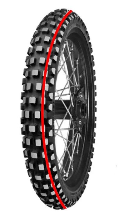 MITAS OPONA 80/100-21 C-23 51R TT PRZÓD DOT 37-38/2022 (26725) (NA ZAMÓWIENIE) WYCOFANE