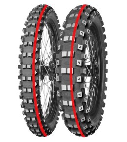 MITAS OPONA 90/100-12 TERRA FORCE-MX MH PITCROSS MEDIUM HARD 46M NHS TT TYŁ (CZERWONY PASEK) DOT 2023 (DOT:JMDT) (460057) ZAMIEN
