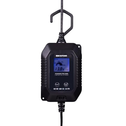 OXFORD ŁADOWARKA DO AKUMULATORÓW MOTOCYKLOWYCH I SAMOCHODOWYCH OXIMISER PRO 5000 (EL)