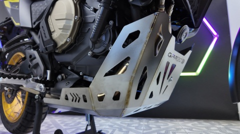 Osłona silnika VOGE DS 800 Rally GPR TECH Titanium Skid plate