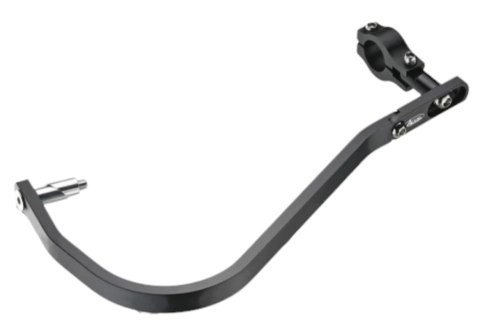 ACCEL OSŁONY RĄK (HANDBARY) Z MOCOWANIEM ALUMINIOWYM ENDURO 22MM KOLOR CZARNY (BEZ PLASTIKOWEJ OSŁONY SD02)