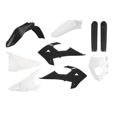POLISPORT KOMPLET PLASTIKÓW (FULL KIT) GAS GAS EC/EC-E/EC-F '18-'20; MR 250/300 '21-'26; RIEJU MR 200/250/300 '21-'26 W ZESTAWIE