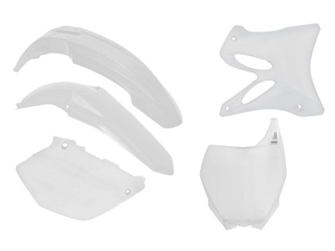 RACETECH (RTECH) KOMPLET PLASTIKÓW YAMAHA YZ 125/250 06-14 KOLOR BIAŁY (YAKIT302046,YA302E046) - WYPRZEDAŻ