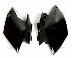 UFO BOCZKI TYLNE YAMAHA WRF 450 '12-'13 KOLOR CZARNY