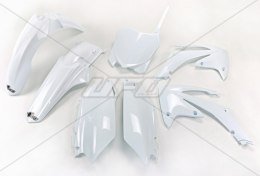 UFO KOMPLET PLASTIKÓW HONDA CRF 250R '11-'13, CRF 450R '11-'12 KOLOR BIAŁY (HO114E041)