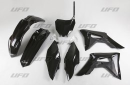 UFO KOMPLET PLASTIKÓW HONDA CRF 250R '18-'21, CRF 450R '17-'20 KOLOR CZARNY(HO119E001)