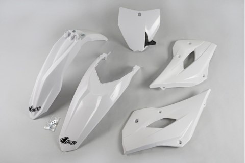 UFO KOMPLET PLASTIKÓW HUSQVARNA TC 85 '14-'17 KOLOR OEM (BIAŁY) (HU619E999)