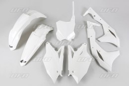 UFO KOMPLET PLASTIKÓW KAWASAKI KXF 250 '17 KOLOR BIAŁY (KA224E047)