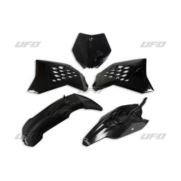 UFO KOMPLET PLASTIKÓW KTM SX 65 12-15 KOLOR CZARNY (KT525E001)