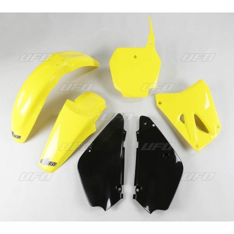 UFO KOMPLET PLASTIKÓW SUZUKI RM 85 '00-'24 KOLOR OEM '17 (ŻÓŁTY/CZARNY) (SU405E999K)