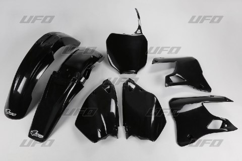 UFO KOMPLET PLASTIKÓW YAMAHA YZ 125 '00-'01, YZ 250 '00-'01 KOLOR CZARNY (YA300E001)