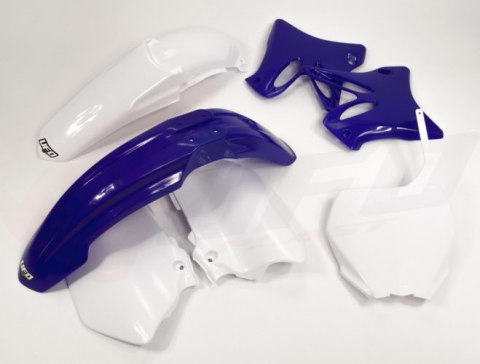 UFO KOMPLET PLASTIKÓW YAMAHA YZ 125 / 250 '06-'14 KOLOR OEM '13-'14 (NIEBIESKI/BIAŁY) (YA314E999)