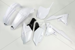 UFO KOMPLET PLASTIKÓW YAMAHA YZF 250 '14-'18, YZF 450 '14-'17 KOLOR BIAŁY (YA318E046)