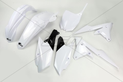 UFO KOMPLET PLASTIKÓW YAMAHA YZF 250 '14-'18, YZF 450 '14-'17 KOLOR BIAŁY (YA318E046)