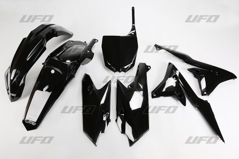 UFO KOMPLET PLASTIKÓW YAMAHA YZF 250 '14-'18, YZF 450 '14-'17 KOLOR CZARNY (YA318E001)