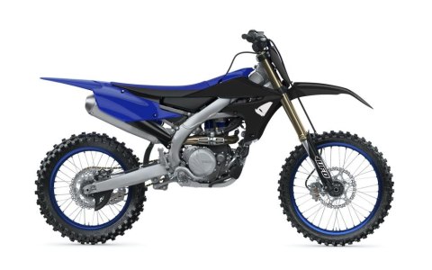 UFO KOMPLET PLASTIKÓW YAMAHA YZF 250 '19-'23, YZF 450 '18-'22 KOLOR CZARNY / NIEBIESKI ( W ZESTAWIE OSŁONY TELESKOPÓW ORAZ NAKLE
