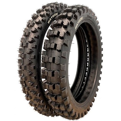 WAYCOM (WAYGOM) OPONA 120/90-18 MOTOCROSS MIXT 65M REAR TYŁ