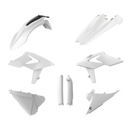 POLISPORT KOMPLET PLASTIKÓW (FULL KIT) BETA 2T/4T '18-'19 W ZESTAWIE OSŁONY AMORTYZATORÓW (8398700002) KOLOR BIAŁY (OEM)