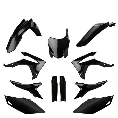 POLISPORT KOMPLET PLASTIKÓW (FULL KIT) HONDA CRF 250R '14-'17; CRF 450R '13-'16 W ZESTAWIE TABLICA PRZEDNIA (8659400003) I OSŁON
