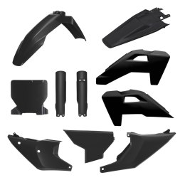 POLISPORT KOMPLET PLASTIKÓW (FULL KIT) HUSQVARNA TC/FC/TX/FX '25-'26 W ZESTAWIE OSŁONA LAMPY (8671700002) ORAZ OSŁONY AMORTYZATO