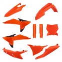 POLISPORT KOMPLET PLASTIKÓW (FULL KIT) KTM SX/SX-F/XC/XC-F '25-'26 W ZESTAWIE TABLICA PRZEDNIA I OSŁONY AMORTYZATORÓW KOLOR POMA