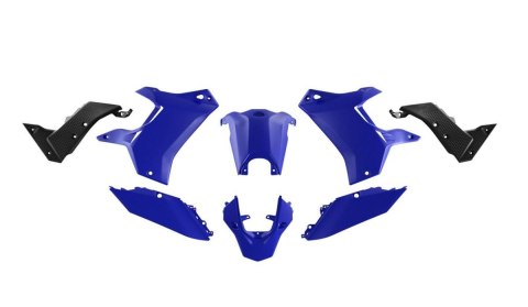 RACETECH (RTECH) KOMPLET PLASTIKÓW (BEZ PRZEDNIEGO BŁOTNIKA) T7 REVOLUTION YAMAHA TENERE 700 '19-'24 KOLOR NIEBIESKI/CZARNY