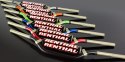 RENTHAL KIEROWNICA 1,1/8 CALA (28,6MM) MX TWINWALL 999 HANDLEBAR BLACK MCGRATH / SHORT PADDED KOLOR CZARNY Z GĄBKĄ