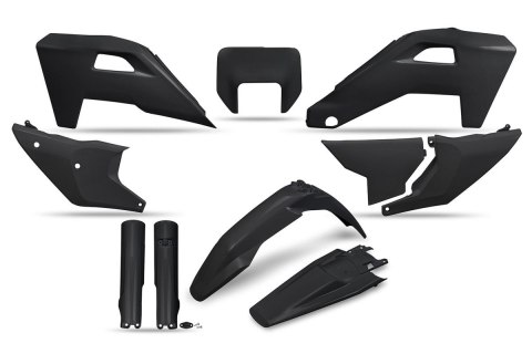 UFO 2025/11 KOMPLET PLASTIKÓW (FULL KIT) Z OSŁONAMI TELESKOPÓW (AMORTYZATORÓW) HUSQVARNA FE 250 / 350 / 450 / 501 '25-'26, TE 25