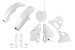 UFO KOMPLET PLASTIKÓW (FULL KIT) Z OSŁONAMI TELESKOPÓW (AMORTYZATORÓW) YAMAHA YZ 125 '92 KOLOR OEM (BIAŁY) (YA296E999)